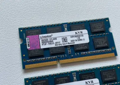 RAM Kingston 4GB Set (2x 2GB) DDR3