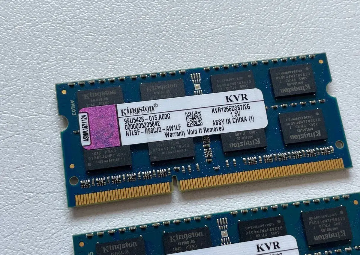 RAM Kingston 4GB Set (2x 2GB) DDR3