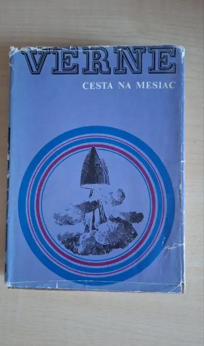 Cesta na Mesiac od Jules Verne (retro - 1971)
