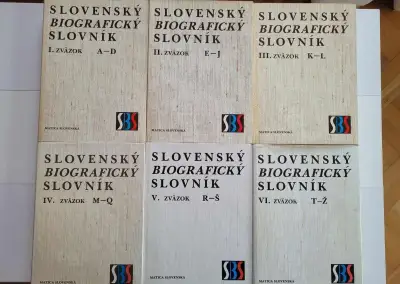 Slovenský biografický slovník I. - VI.