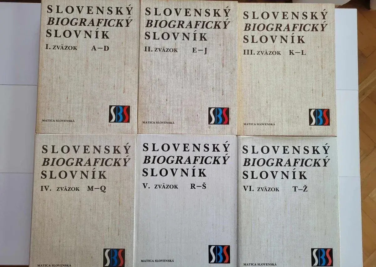 Slovenský biografický slovník I. - VI.