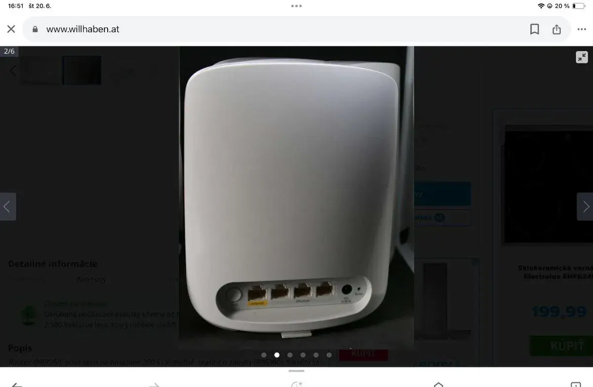 Ruter Netgear Orbi RBR350