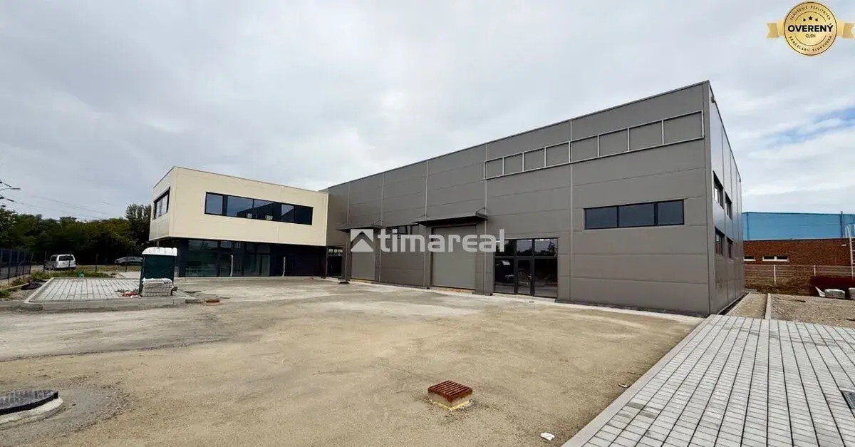 Prenájom showroom, administratíva, výrobno - skladová hala,