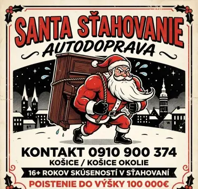 PROFI SŤAHOVANIE VYPRATÁVANIE PREPRAVA BÚRANIE RUČNÉ VÝKOP