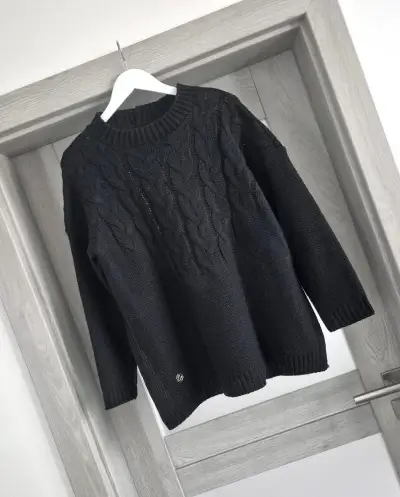 OVERSIZE pulóver LEMONADE s bočnými rázporkami