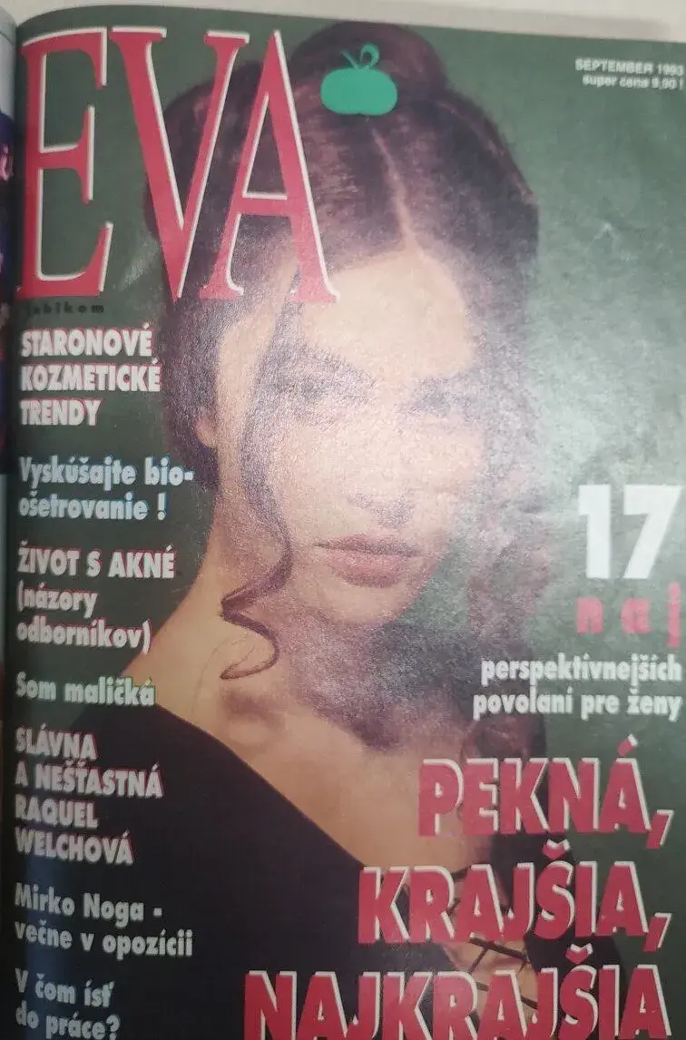 hľadám Eva s jablkom 1993 a Viva 1996-1998