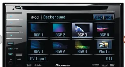 Pioneer AVH-P3100DVD - 2 DIN autoradio