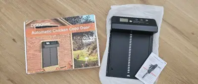 Automatické dvierka do kurníka s časovačom