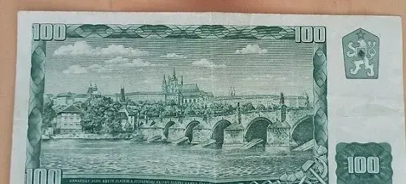 Bankovka v hodnote 100kčs-1961 seriou:X