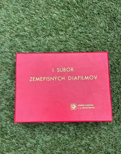 Súbor zemepisných diafilmov (1974) - set