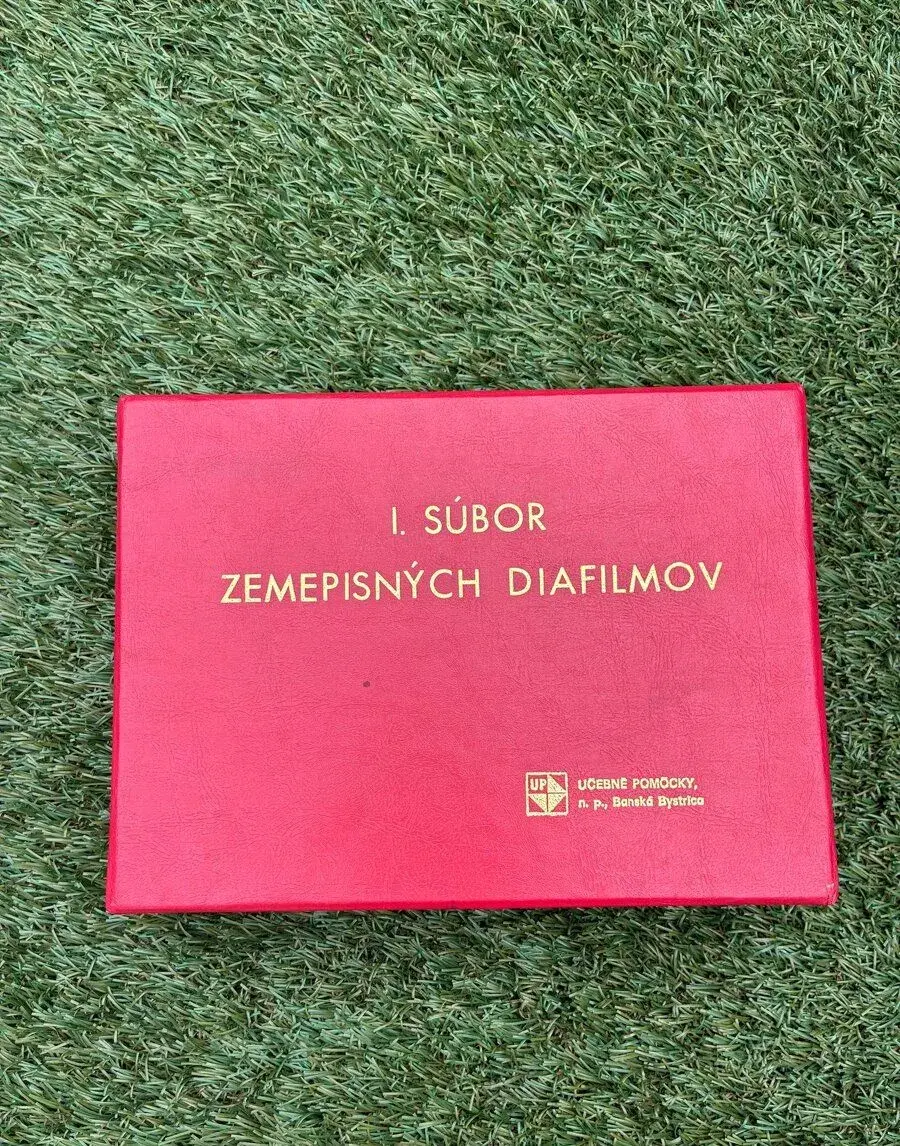 Súbor zemepisných diafilmov (1974) - set