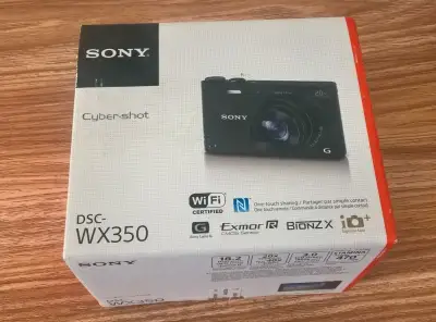 Sony CyberShot DSC-WX350 (čierny)