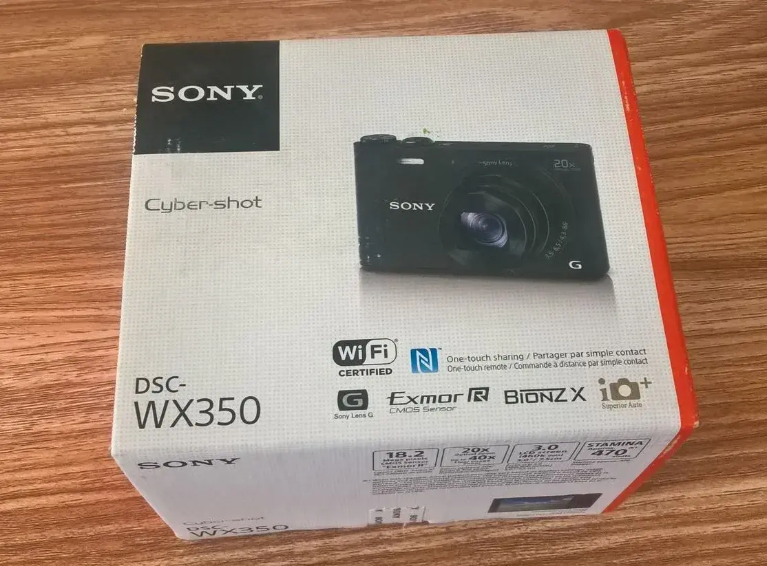Sony CyberShot DSC-WX350 (čierny)