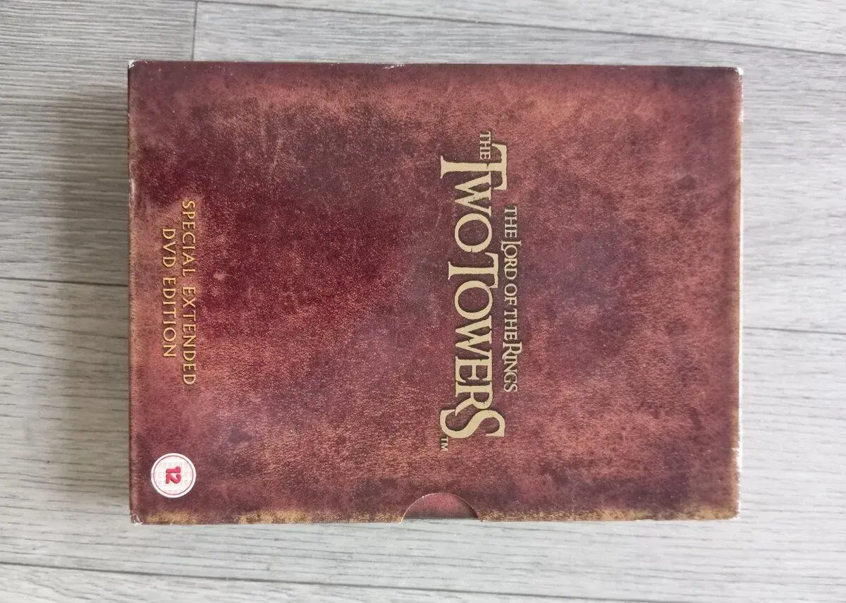 DVD LOTR Pán prsteňov 2 Two Towers ANGL. Tolkien