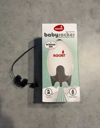 Nabijatelna hojdačka rockit + extra putko