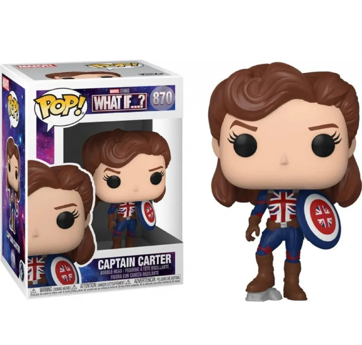 Funko Pop What If Captain Carter 870