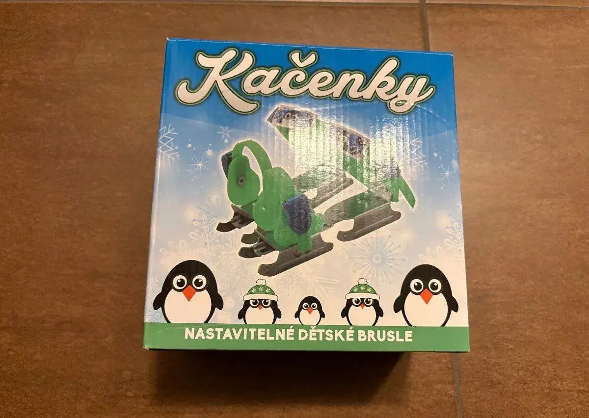 Detské nastaviteľné korčule na ľad veľkosť 24-31
