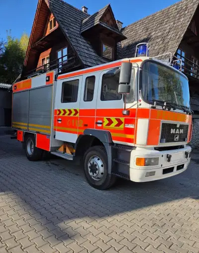 Man 14 224 4x4 Hasiči Hasičske auto top Ziegler