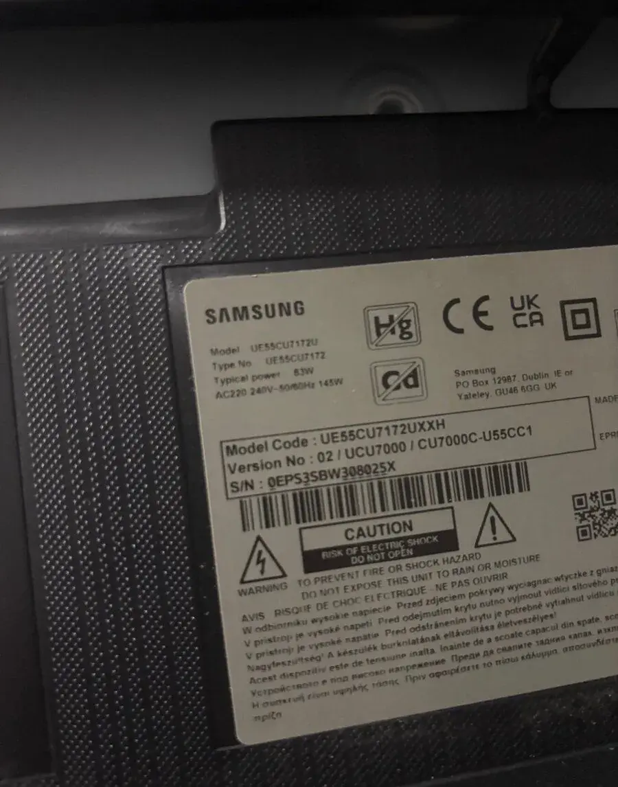 Samsung UE55CU7172 rozpredam