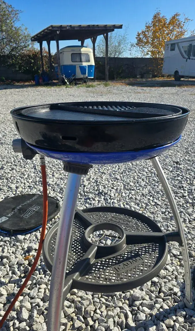 Plynový gril Carri Chef 50 BBQ/Plancha, 30 mbar