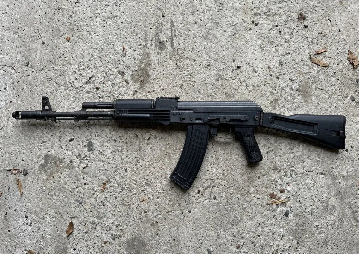 Celooceľové airsoft AK (E&L) – Plne funkčné