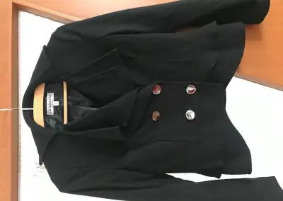 CHRISTIAN DIOR vlneny dámsky kabatik S