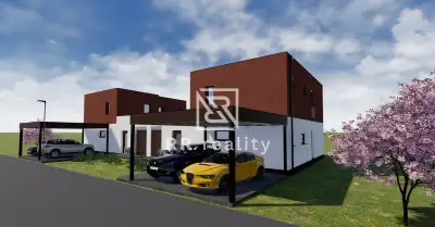 VALALIKY, nová štvrť, všetky IS, 4,5-izbový dom 145m2