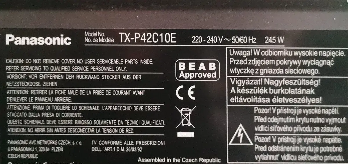Panasonic viera