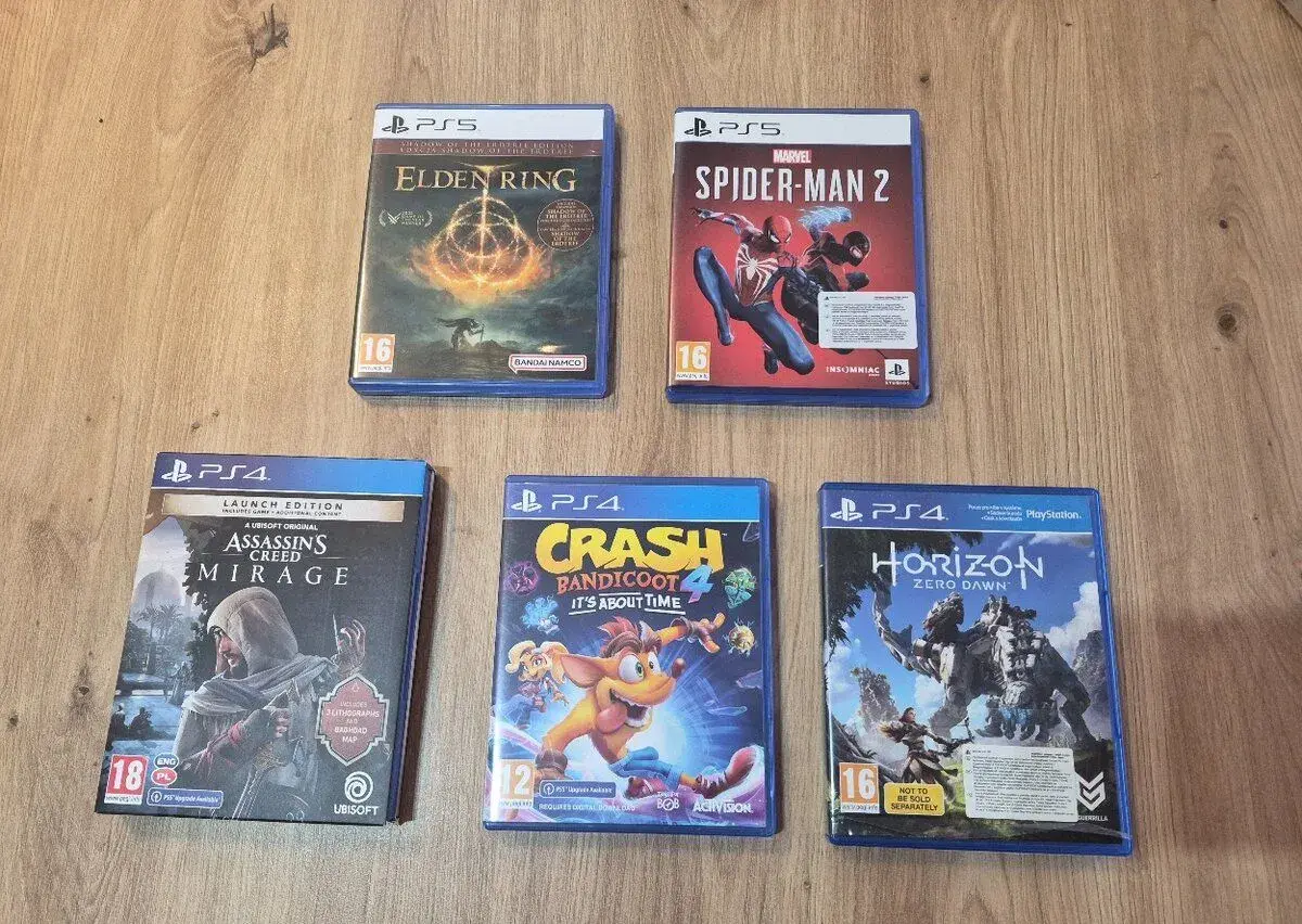 Hry na PS5 a PS4 - Elden Ring, Spider Man 2 a ďalšie