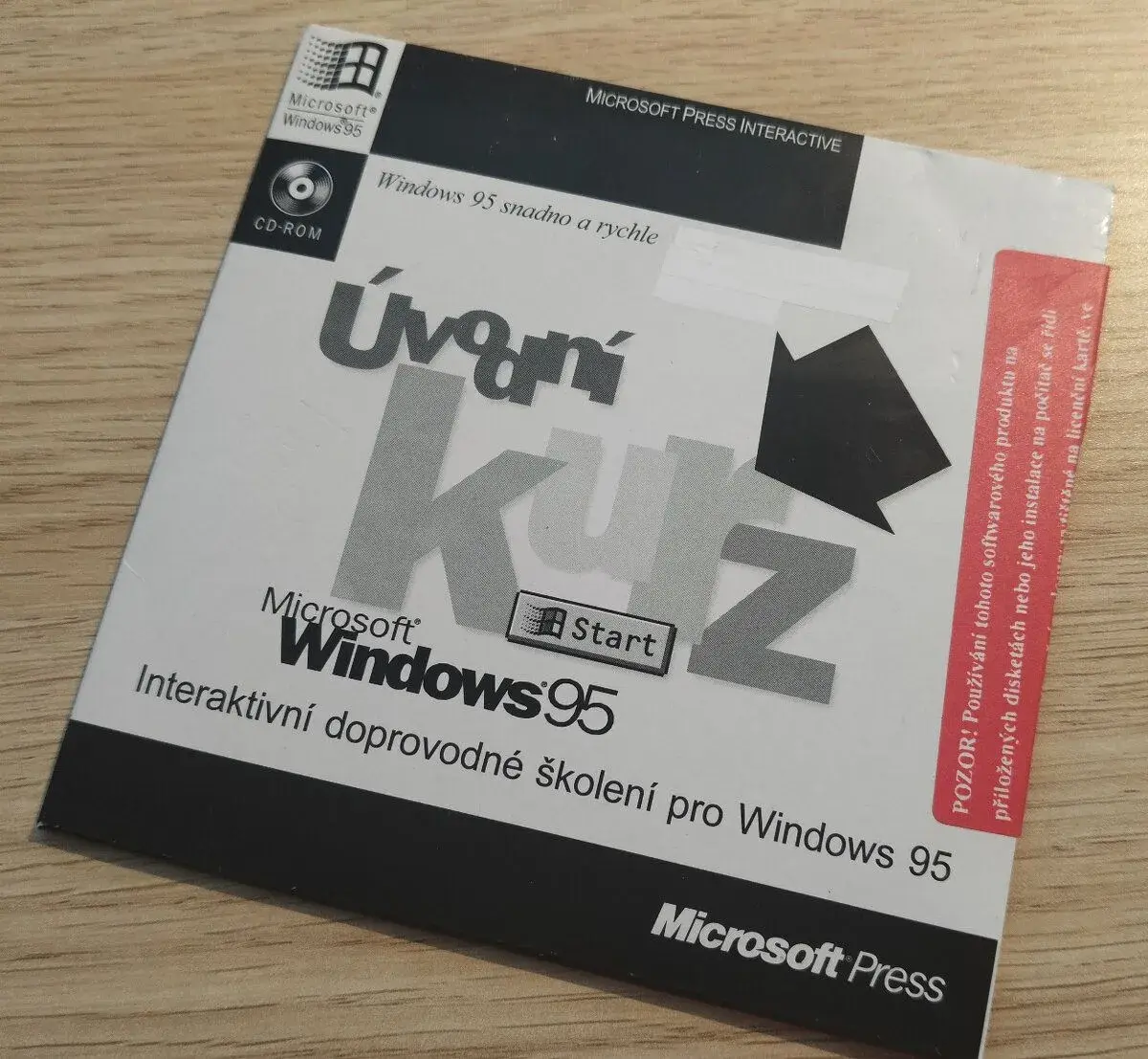 Uvodní kurz Microsoft Windows 95 CD-ROM