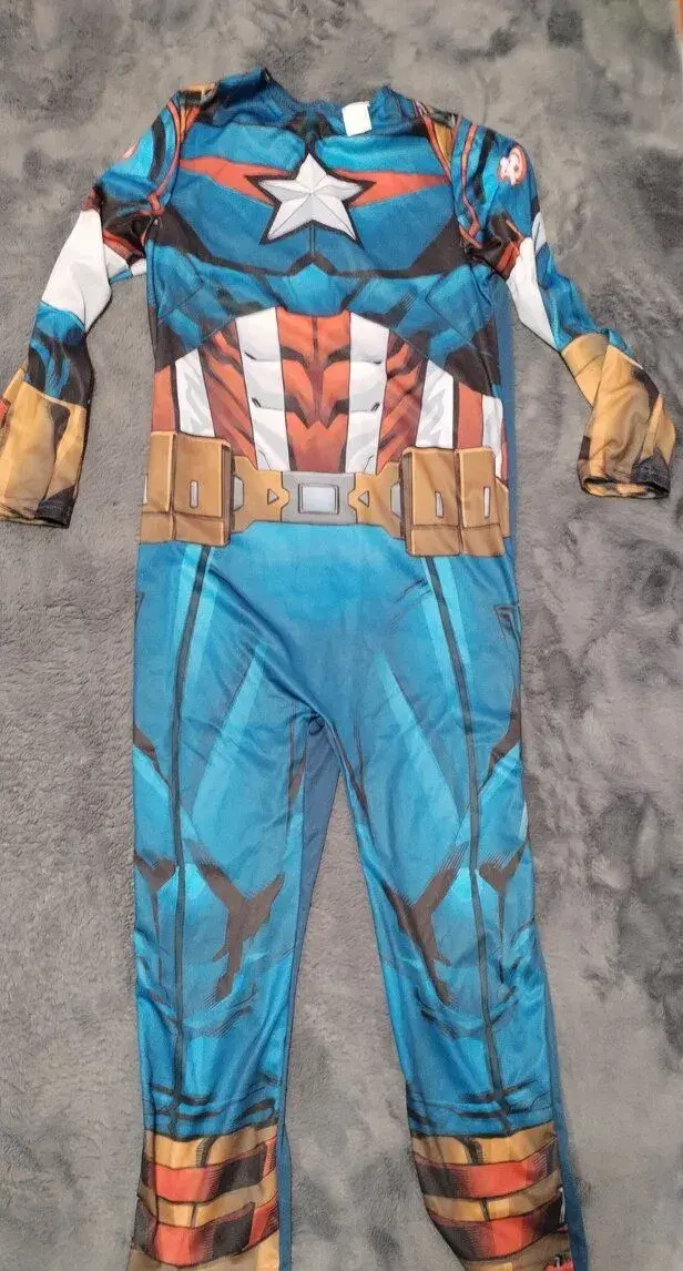 Karnevalový kostým +maska Capitan America č.134/140
