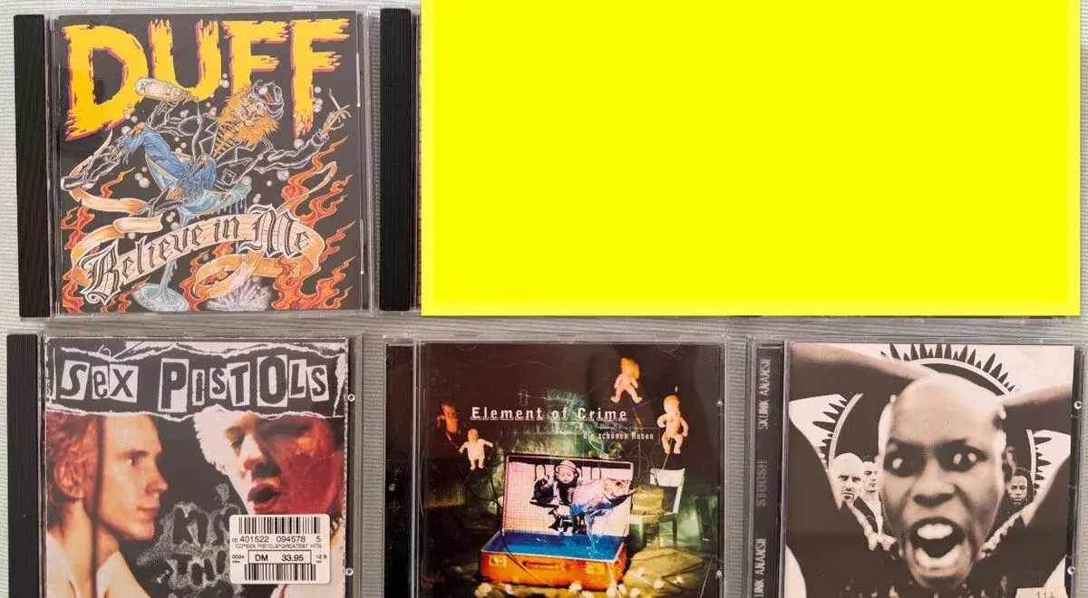 Cdčka Duff,Sex Pistols,Element of crime,Skunk