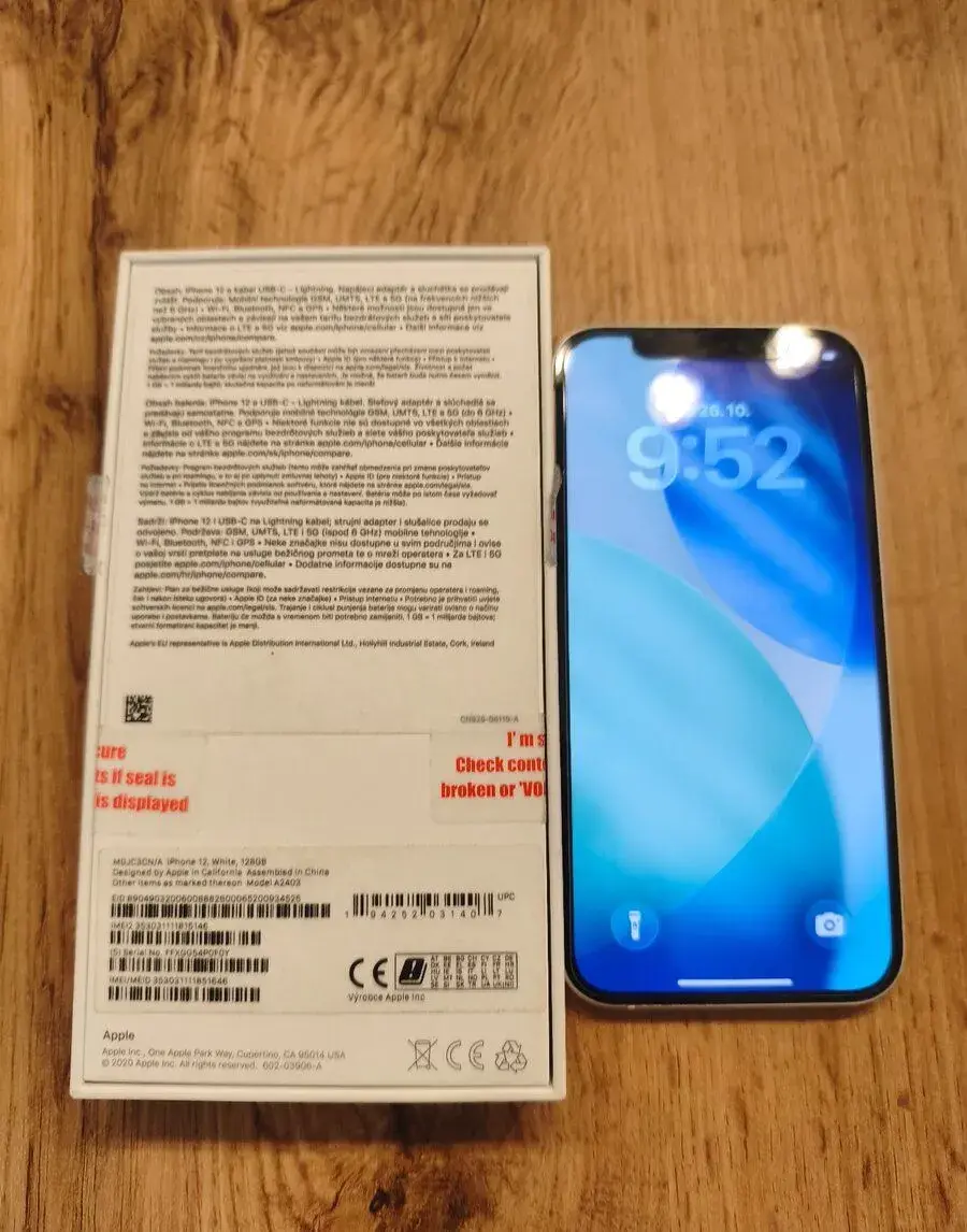 Iphone 12 128GB White