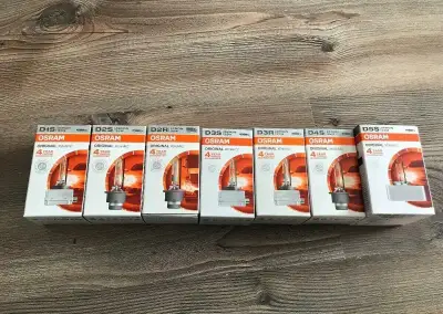 Osram xenonove vybojky a LED D1S,D2S,D3S,D4S-D8S H7 ZARUKA