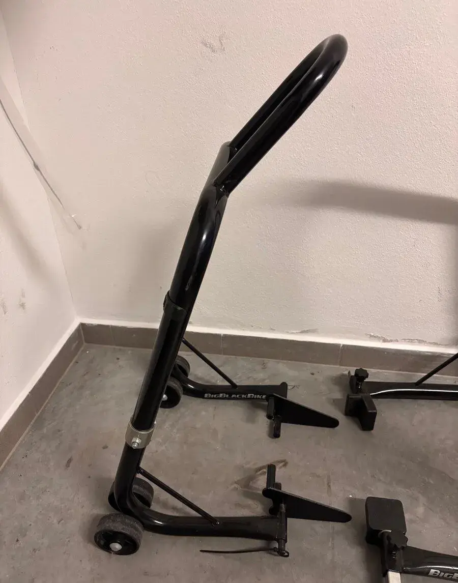 Stojan na motocykel Oxford predný+zadný