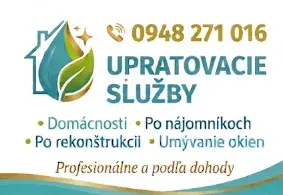 UPRATOVANIE - domáci upratovací servis