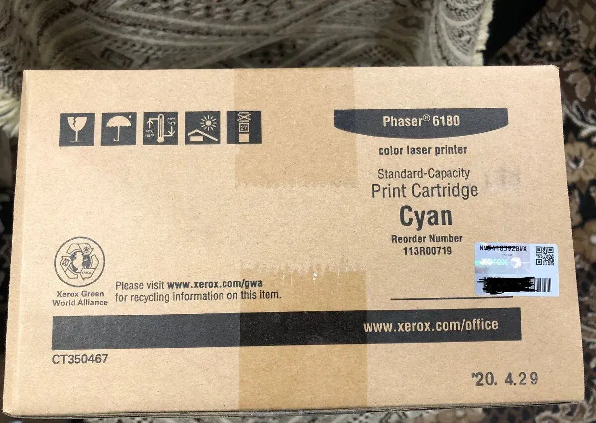 toner xerox Phaser 6180