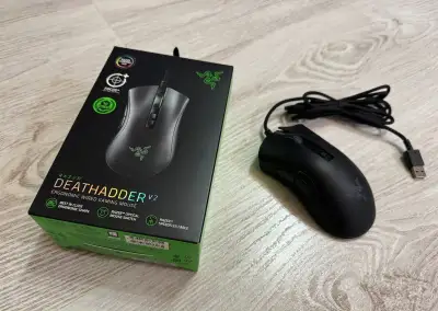 Razer Deathadder V2 RGB, drôtová