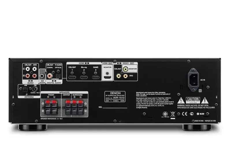 Top DENON AVR-1513 5.1 kanálový receiver zosilňovač