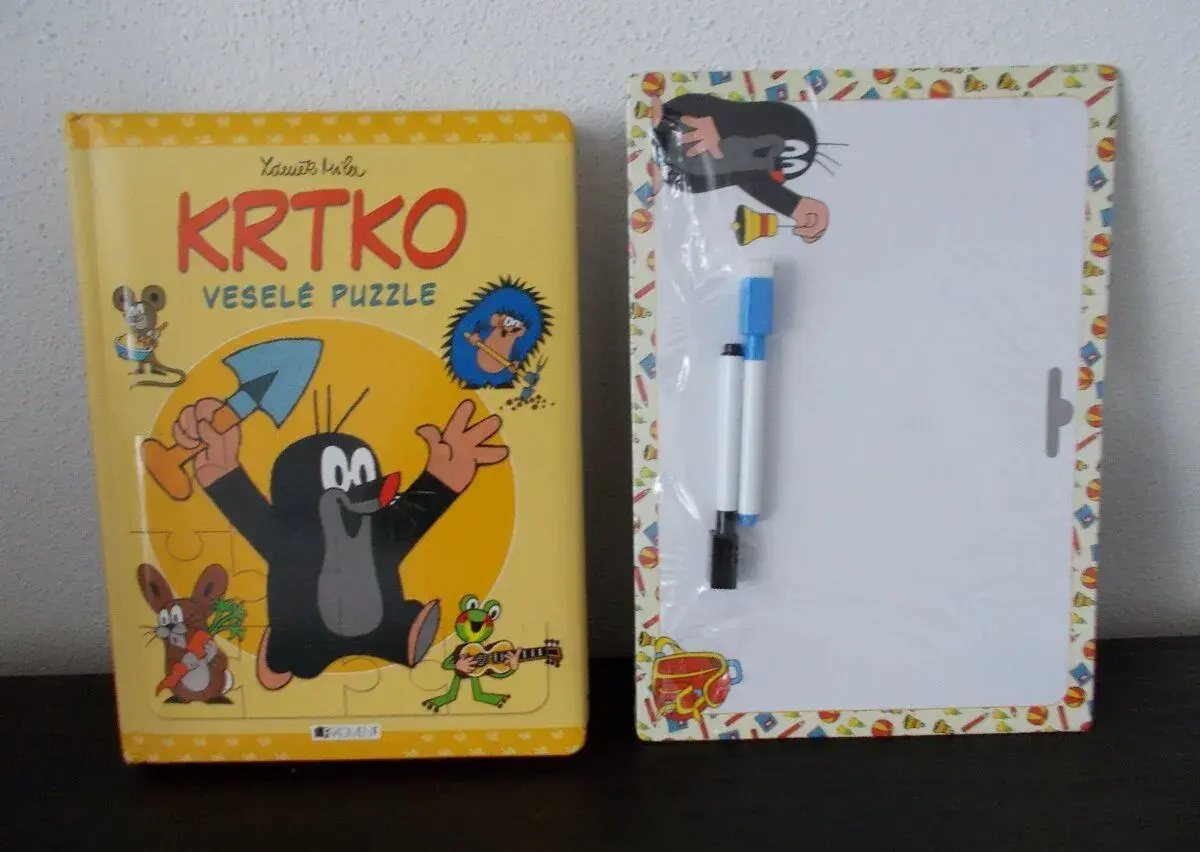 Krtko knižka s puzzle