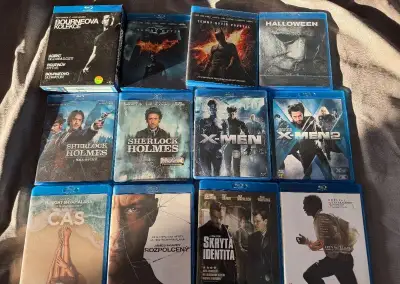 Blu-ray filmy, český dabing+ titulky, ako nové