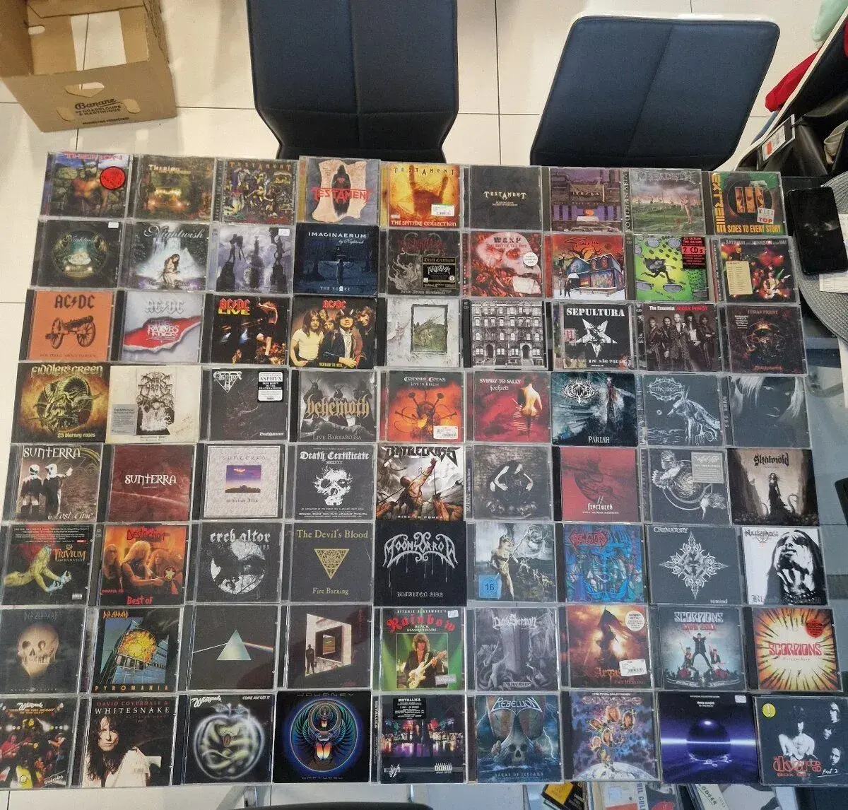 CD-čka.THERION,TESTAMENT,TESLA,MEGADETH,EXTREME,NIGHTWISH,