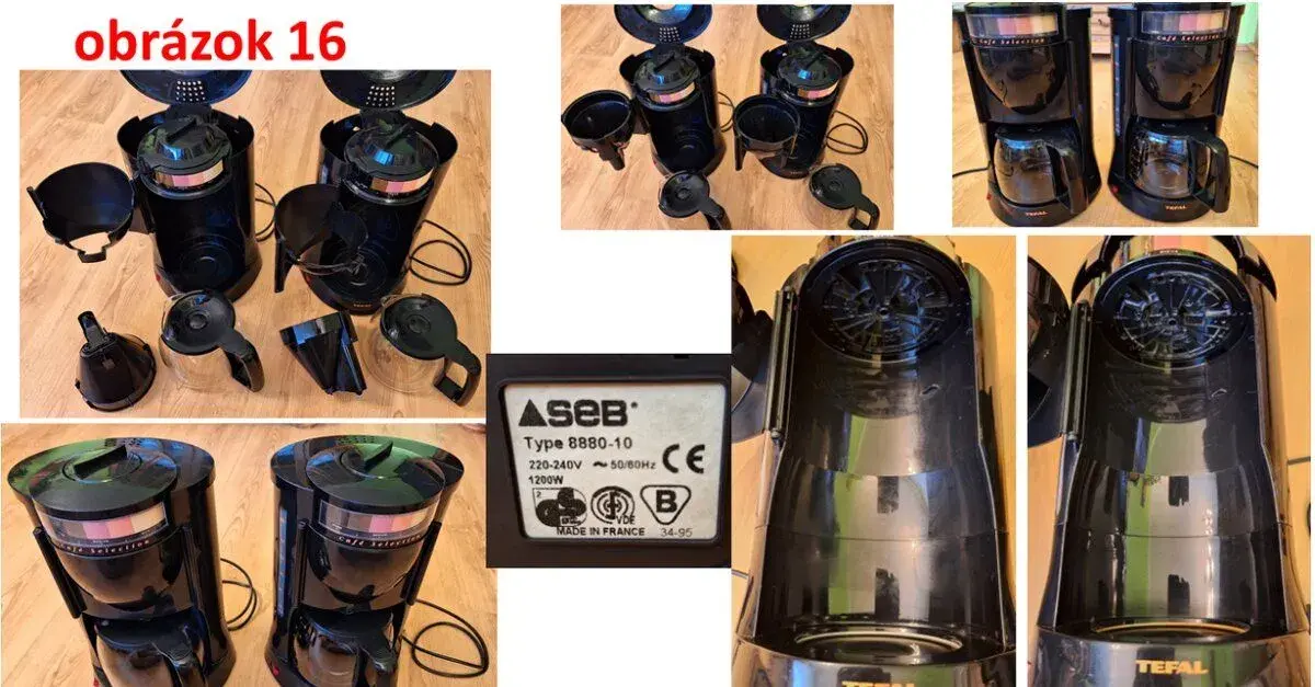 Kávovar na prekvapkávanú kávu/čaj TEFAL SEB 8880-10