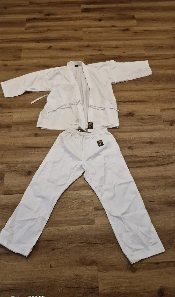 Danrho Shiro Plus Karate oblek Veľkosť 160
