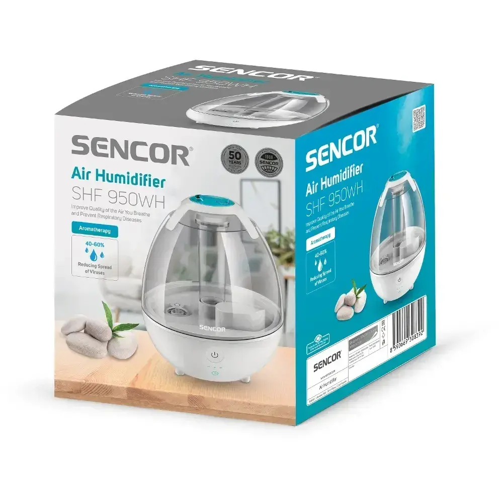 Sencor SHF 950WH zvlhčovač + aromaterapia
