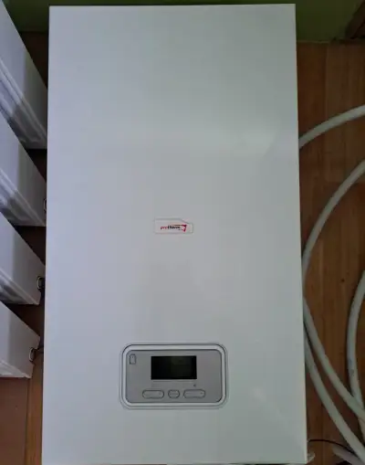 Elektrický.kotol Protherm 24 kW + doskove radiatory Korado