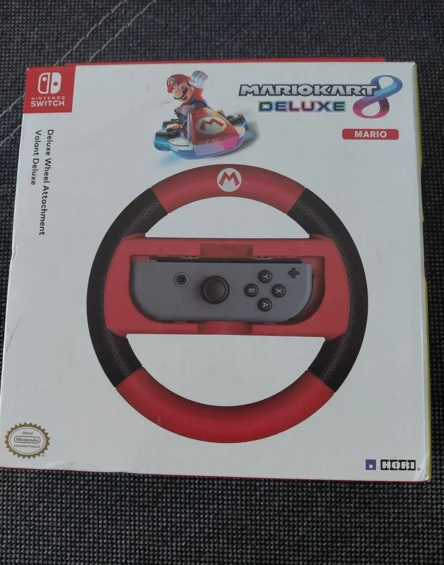 Volant deluxe Mário nintendo switch 1