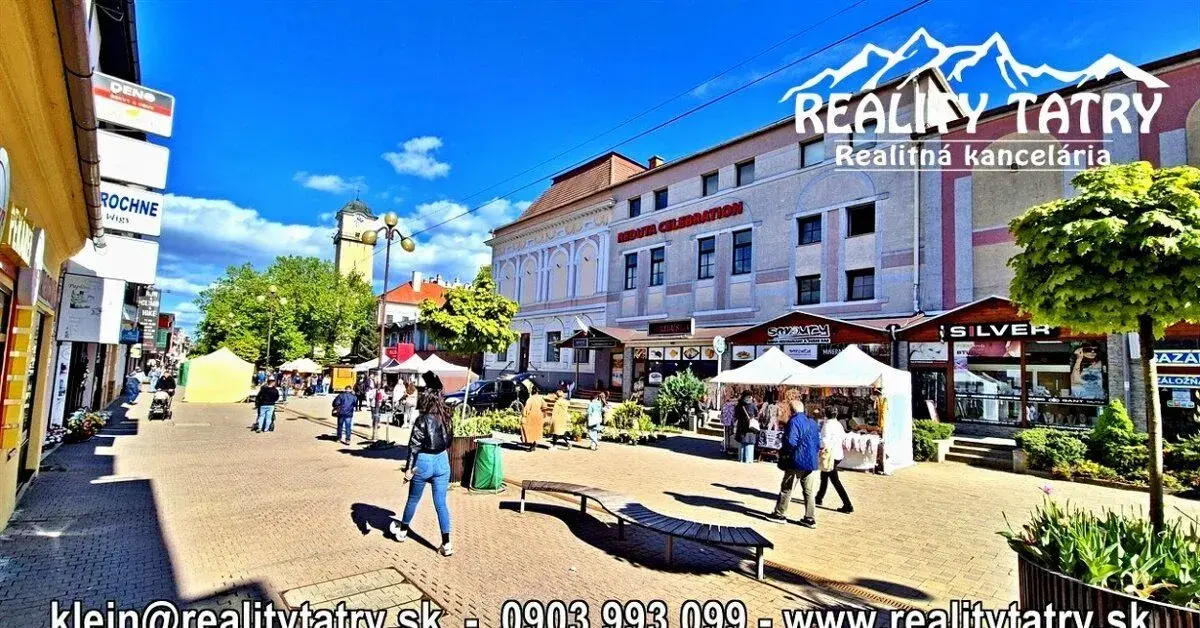 Reštaurácia REDUTA - Jedinečná investičná príležitosť Poprad