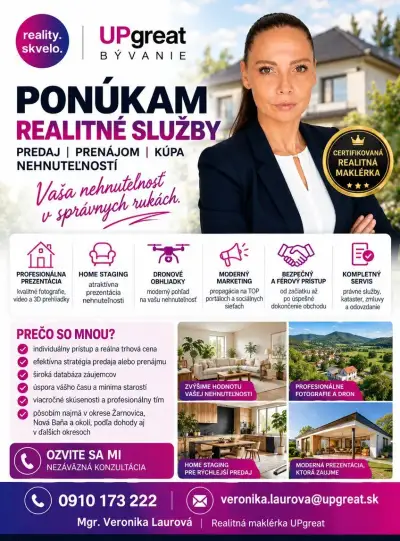 Profesionálne realitné služby – UPgreat bývanie