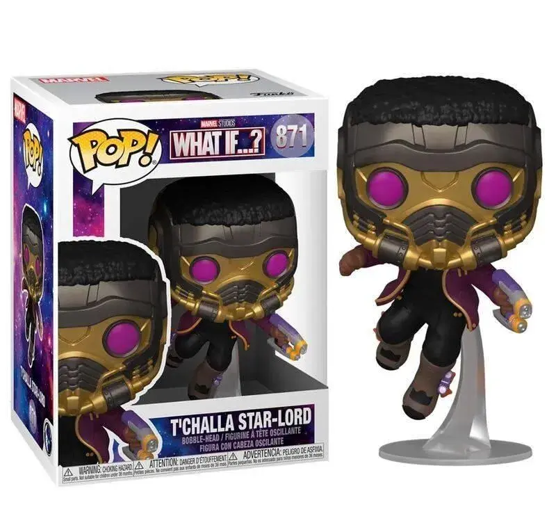 Funko Pop What If TChalla Star Lord 871